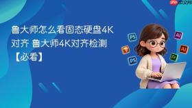 鲁大师怎么看固态硬盘4K对齐 鲁大师4K对齐检测【必看】
