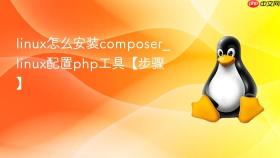 linux怎么安装composer_linux配置php工具【步骤】