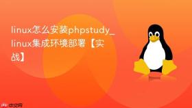linux怎么安装phpstudy_linux集成环境部署【实战】