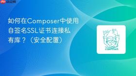 如何在composer中使用自签名ssl证书连接私有库？（安全配置）