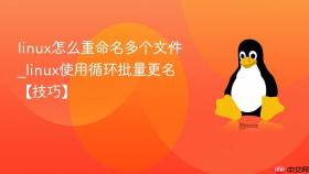 linux怎么重命名多个文件_linux使用循环批量更名【技巧】