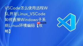 vscode怎么使用远程wsl开发linux_vscode如何连接windows子系统linux环境编码【攻略】