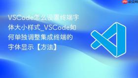 vscode怎么设置终端字体大小样式_vscode如何单独调整集成终端的字体显示【方法】