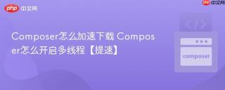composer怎么加速下载 composer怎么开启多线程【提速】