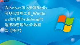 windows怎么安装redis可视化管理工具_windows如何用redisinsight连接和管理redis数据库【操作】