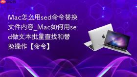 mac怎么用sed命令替换文件内容_mac如何用sed做文本批量查找和替换操作【命令】