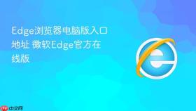 edge浏览器电脑版入口地址 微软edge官方在线版