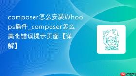 composer怎么安装whoops插件_composer怎么美化错误提示页面【详解】