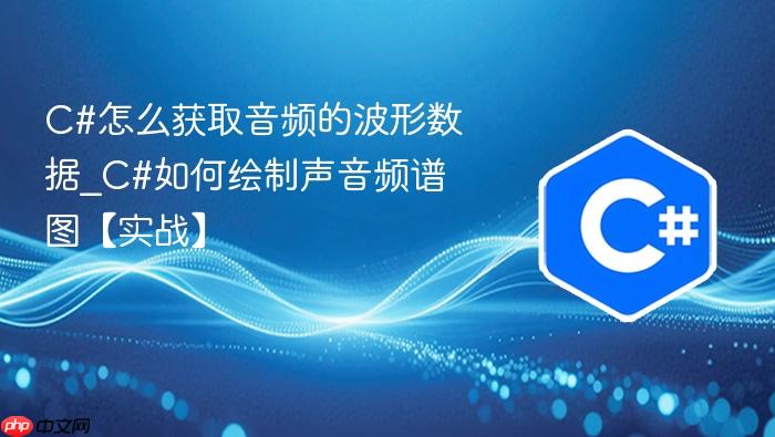 c#怎么获取音频的波形数据_c#如何绘制声音频谱图【实战】
