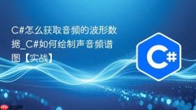c#怎么获取音频的波形数据_c#如何绘制声音频谱图【实战】