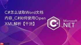 c#怎么读取word文档内容_c#如何使用openxml解析【干货】