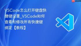vscode怎么打开键盘快捷键设置_vscode如何查看和修改所有快捷键绑定【教程】