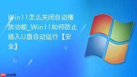 win11怎么关闭自动播放功能_win11如何防止插入u盘自动运行【安全】