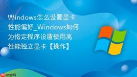 windows怎么设置显卡性能偏好_windows如何为指定程序设置使用高性能独立显卡【操作】
