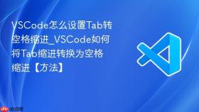 vscode怎么设置tab转空格缩进_vscode如何将tab缩进转换为空格缩进【方法】