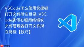 vscode怎么使用快捷键打开文件所在目录_vscode如何右键用终端或文件管理器打开文件所在路径【技巧】
