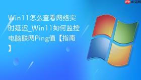 win11怎么查看网络实时延迟_win11如何监控电脑联网ping值【指南】