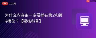 为什么内存条一定要插在第2和第4槽位?【硬核科普】