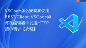 vscode怎么安装和使用rest client_vscode如何在编辑器中发送http接口请求【攻略】
