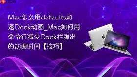 mac怎么用defaults加速dock动画_mac如何用命令行减少dock栏弹出的动画时间【技巧】