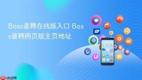 boss直聘在线版入口 boss直聘网页版主页地址