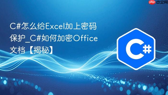 c#怎么给excel加上密码保护_c#如何加密office文档【揭秘】