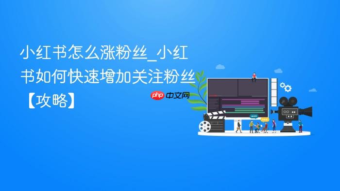 小红书怎么涨粉丝_小红书如何快速增加关注粉丝【攻略】