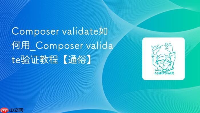 composer validate如何用_composer validate验证教程【通俗】