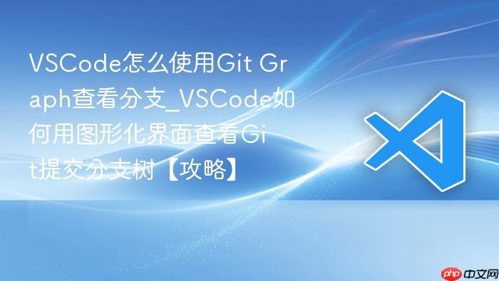 vscode怎么使用git graph查看分支_vscode如何用图形化界面查看git提交分支树【攻略】