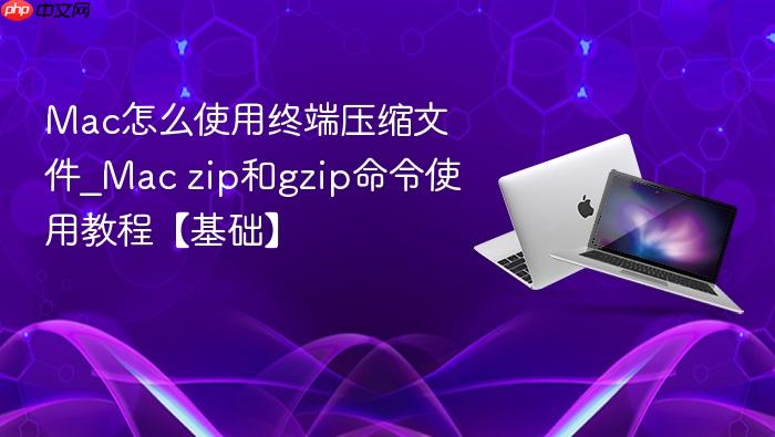 mac怎么使用终端压缩文件_mac zip和gzip命令使用教程【基础】