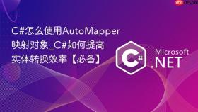 c#怎么使用automapper映射对象_c#如何提高实体转换效率【必备】