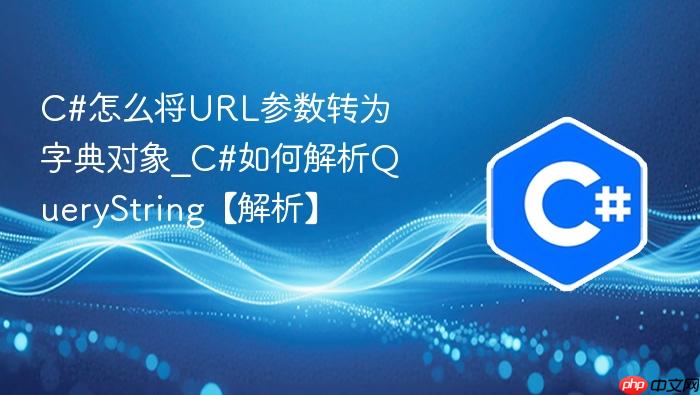 c#怎么将url参数转为字典对象_c#如何解析querystring【解析】