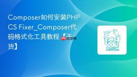 composer如何安装php cs fixer_composer代码格式化工具教程【干货】
