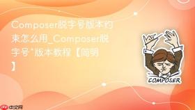 composer脱字号版本约束怎么用_composer脱字号^版本教程【简明】