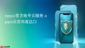 oppo官方账号云服务 oppo云空间直达口