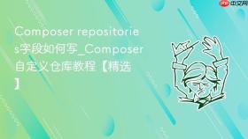 composer repositories字段如何写_composer自定义仓库教程【精选】