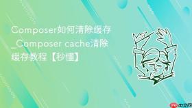 composer如何清除缓存_composer cache清除缓存教程【秒懂】