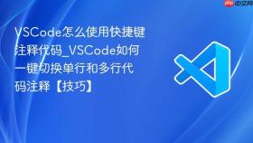 VSCode怎么使用快捷键注释代码_VSCode如何一键切换单行和多行代码注释【技巧】