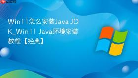 win11怎么安装java jdk_win11 java环境安装教程【经典】