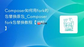 composer如何用fork的包替换原包_composer fork包替换教程【详解】