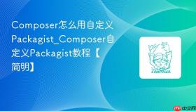 composer怎么用自定义packagist_composer自定义packagist教程【简明】