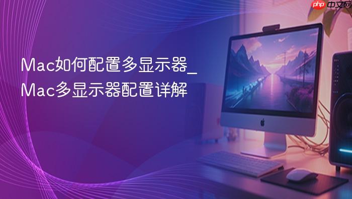 mac如何配置多显示器_mac多显示器配置详解