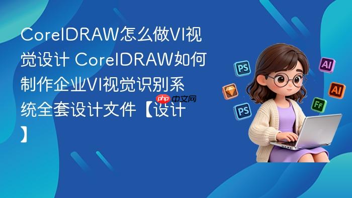 coreldraw怎么做vi视觉设计 coreldraw如何制作企业vi视觉识别系统全套设计文件【设计】