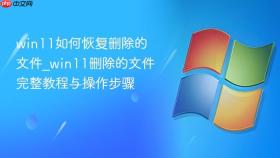 win11如何恢复删除的文件_win11删除的文件完整教程与操作步骤