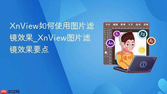 xnview如何使用图片滤镜效果_xnview图片滤镜效果要点