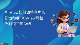 xnview如何调整图片色彩饱和度_xnview调整色彩饱和度总结