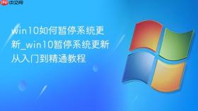 win10如何暂停系统更新_win10暂停系统更新从入门到精通教程