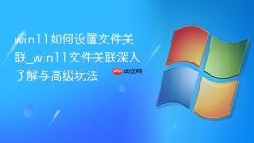 win11如何设置文件关联_win11文件关联深入了解与高级玩法