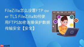 filezilla怎么设置ftp over tls filezilla如何使用ftps加密连接保护数据传输安全【安全】