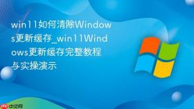 win11如何清除windows更新缓存_win11windows更新缓存完整教程与实操演示